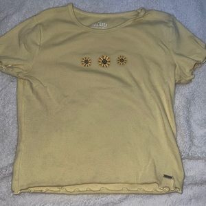 hollister baby tee